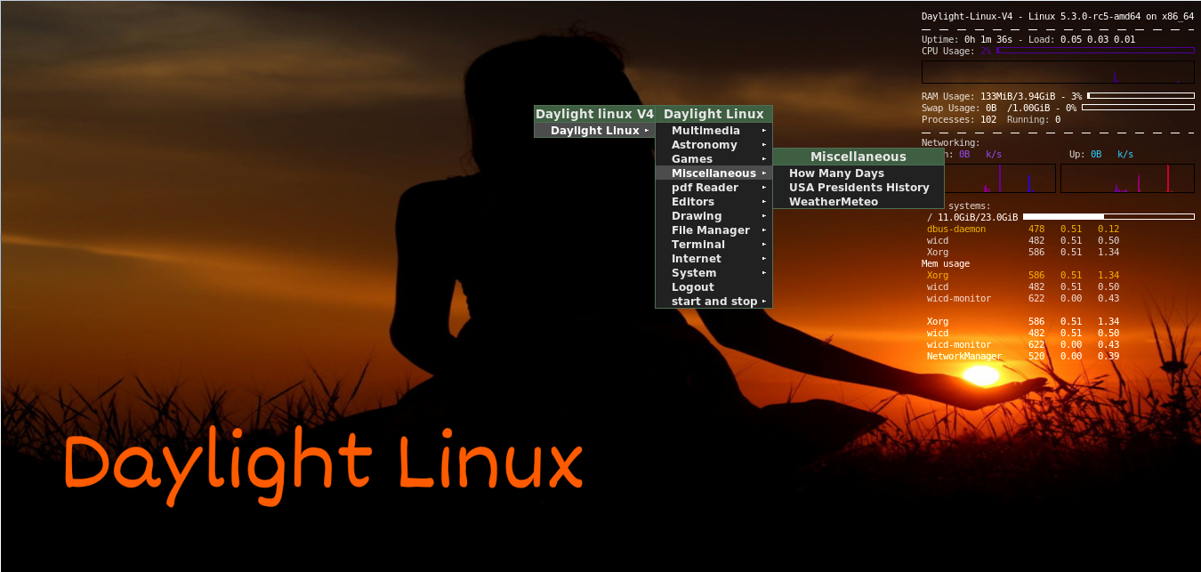 Daylight Linux V4